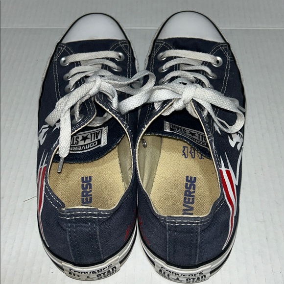 Converse x New England Patriots Sneakers - Unisex Mens 7.5 / Women’s 9.5 - Picture 4 of 10